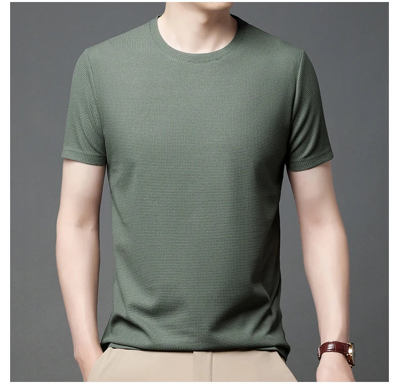 Waffle Short Sleeved T