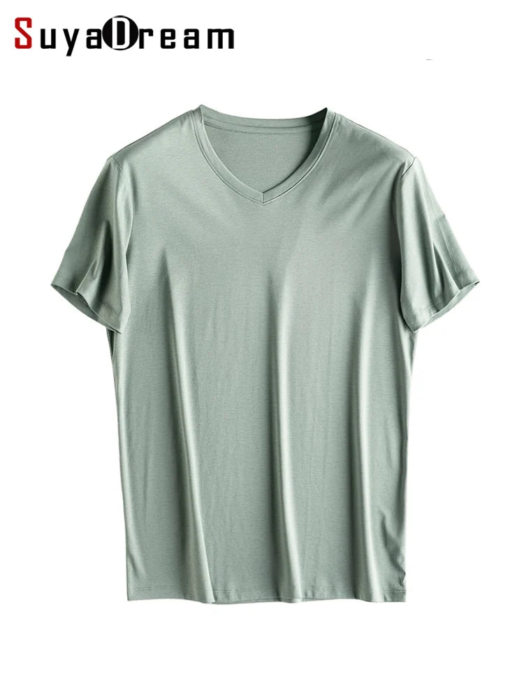 SuyaDream Mens Solid Tee