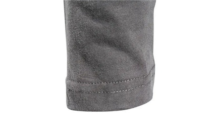 Solid Casual Mens Classic Top