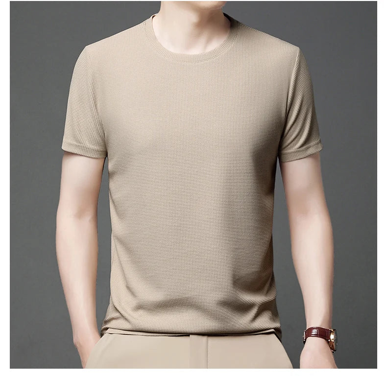 Waffle Short Sleeved T