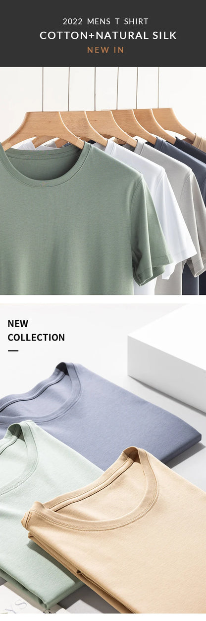 SuyaDream Mens Solid Tee