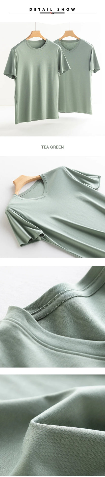 SuyaDream Mens Solid Tee