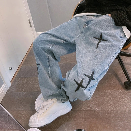 Streetwear Baggy Wide Leg Jeans