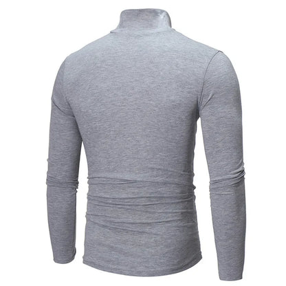 High Neck T-shirt Slim Fit