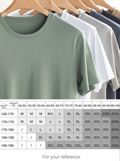 SuyaDream Mens Solid Tee