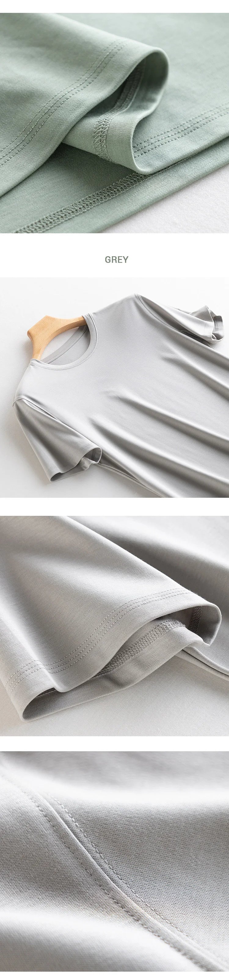 SuyaDream Mens Solid Tee