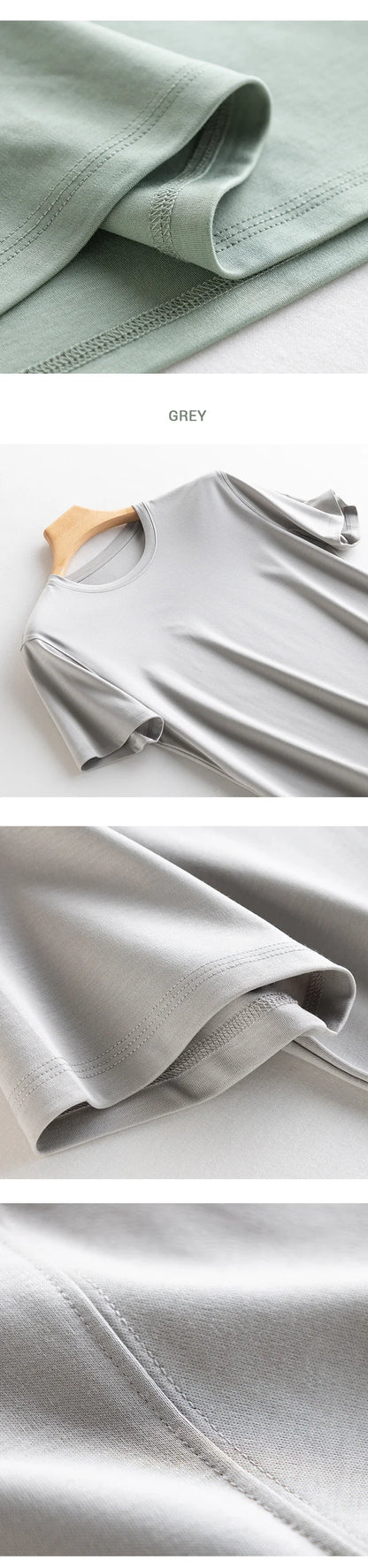 SuyaDream Mens Solid Tee