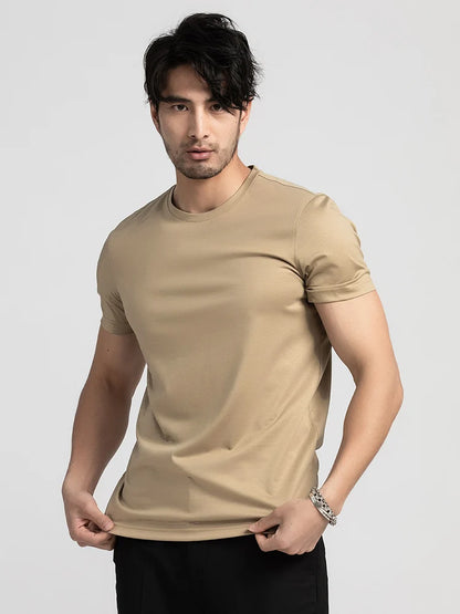 SuyaDream Mens Solid Tee