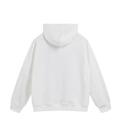 Solid Color Casual Loose Sports Hoodie